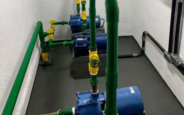 Conservação de bombas hidráulicas